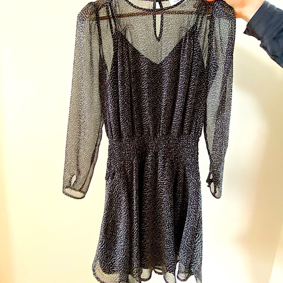 Highline Collective Polka-dot Mini Dress ▪️▫️▪️ - Picture 2 of 2